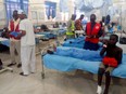 Injured people receive treatment inside a hospital in Maiduguri, after a triple suicide attack in northeast Nigerian state of Borno, Nigeria June 17, 2019.