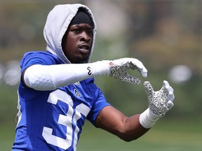 Winnipeg Blue Bombers defensive back Winston Rose. (KEVIN KING/Winnipeg Sun)