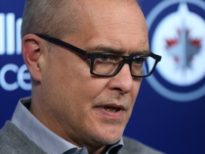 Winnipeg Jets head coach Paul Maurice. Kevin King/Winnipeg Sun/Postmedia Network