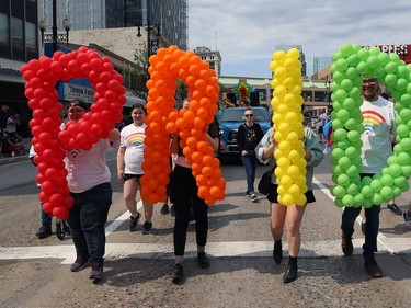 Sights from the annual Pride parade through the streets of Winnipeg on Sun., June 2, 2019. Kevin King/Winnipeg Sun/Postmedia Network