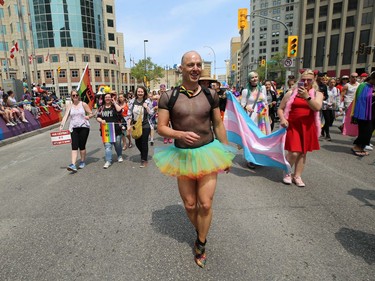 Sights from the annual Pride parade through the streets of Winnipeg on Sun., June 2, 2019. Kevin King/Winnipeg Sun/Postmedia Network