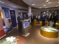 Health Minister Cameron Friesen at a media event at the Health Sciences Centre, in Winnipeg. Tuesday.