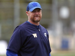 Bombers head coach Mike O'Shea.