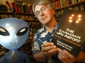 UFO expert Chris Rutkowski.