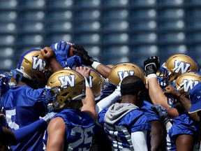 The Bombers’ defence has not surrendered a touchdown in the past two games and will try to extend the streak against the Argonauts. (KEVIN KING/WINNIPEG SUN)