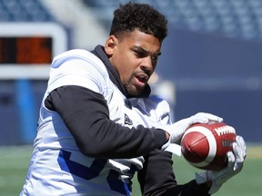 Andrew Harris of the Winnipeg Blue Bombers  (KEVIN KING/Winnipeg Sun files)