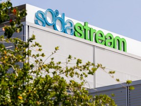 A picture taken August 20, 2018 shows the head offices of SodaStream, an Israeli maker of carbonation products, in the city of Lod. (JACK GUEZ/AFP/Getty Images)
