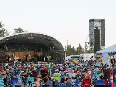 Thousands of people attend the 46th annual Winnipeg Folk Festival at  Birds Hill Provincial Park, north east of Winnipeg, Man., on Saturday, July 13, 2019.