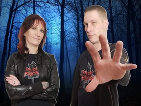 True North Paranormal, tackles the mystery of the supernatural and is hosted by Karina and Jon Kozuska.
Handout