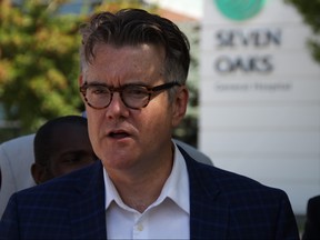Manitoba Liberal Leader Dougald Lamont promises to re-design the current Manitoba health care system, removing levels of administration and bureaucracy, to make health care more accessible, if the Liberals win the provincial election scheduled for Sept. 10.