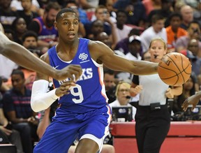 R.J. Barrett of the New York Knicks will not be suiting up for Canada at the FIBA World Cup. GETTY IMAGES