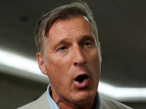 People's Party of Canada Leader Maxime Bernier.