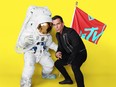 Sebastian Maniscalco hosts the 2019 MTV Video Music Awards.