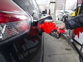 Gas prices are sky-high thanks in part to the Liberal government's carbon tax. (Stan Behal/Toronto Sun/Postmedia Network)