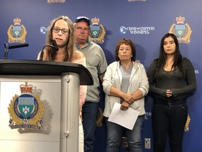 Colleen, the youngest sister of Cynthia Parisian, asks the public to help find her sister, who has been missing since Feb. 17.