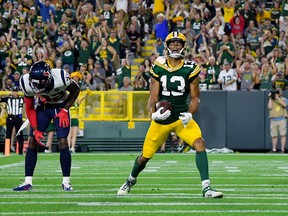 The Green Bay Packers take on the Oakland Raiders in Winnipeg on Aug. 22 (Getty Images)