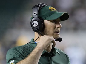 Edmonton Eskimos head coach Jason Maas.  (DAVID BLOOM/Postmedia files)