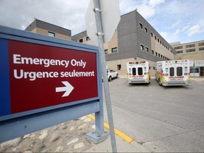 Current Manitoba Premier Brian Palmister promises to construct a large emergency room at St.Boniface Hospital, if elected to another therm in office. Wednesday, Aug. 14, 2019. Chris Procaylo/Winnipeg Sun/Postmedia Network