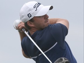 Baltimore's Brad Miller managed a bogey-free, 3-under-par 69 to sit at 16-under for the tournament, turning a one-stroke lead into two going into Sunday's final round.