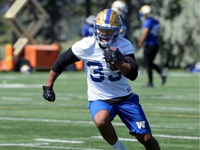 Winnipeg Blue Bombers running back Andrew Harris lashed out Friday after being publicly labeled as a cheater by Montreal Alouettes defensive end John Bowman.