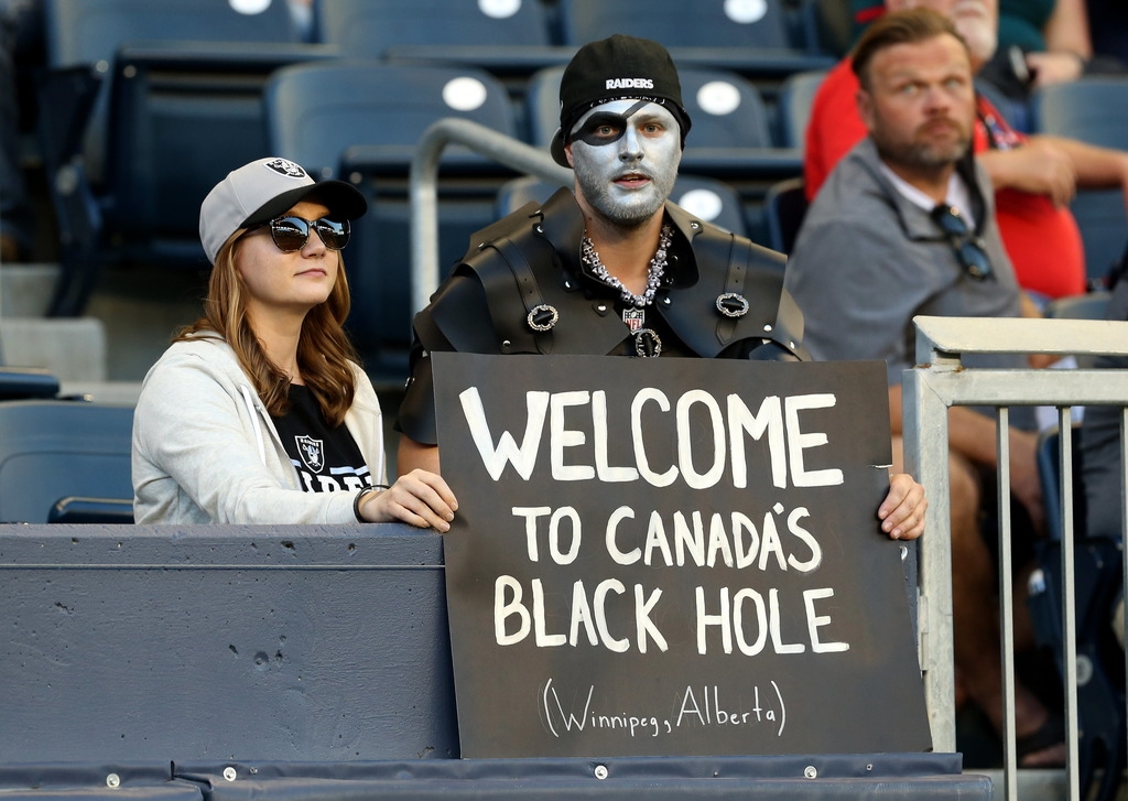 Raiders, Packers are comin' to Winnipeg