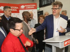 Liberal leader Dougald Lamont, speaking at the Weston Community Centre on Tuesday, said the program in Manitoba would offer a 24/7 addictions hotline where people could call when they need treatment for both opioid and meth use.