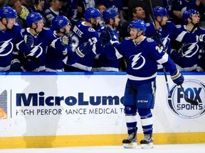Brayden Point and the loaded Lightning are set to dominate the NHL again. GETTY IMAGES FILE