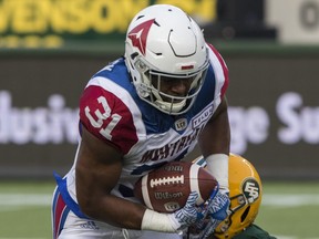 Montreal Alouettes running back William Stanback. (AMBER BRACKEN/Postmedia files)