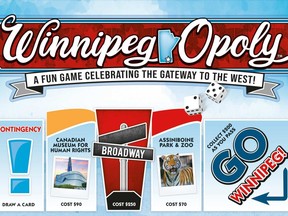 Canadian owned and operated Outset Media and Walmart Canada are launching WinnipegOpoly a limited-edition board game that celebrates all things Winnipeg.
Handout