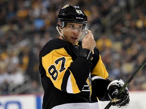 The Pittsburgh Penguins are leaning on captain Sidney Crosby more than ever. (GETTY IMAGES)