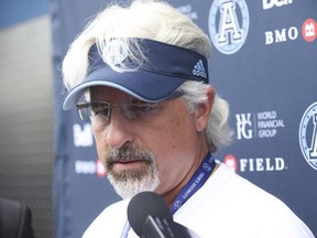 Toronto Argonauts GM Jim Popp is pictured August 27, 2018. (Jack Boland/Toronto Sun)