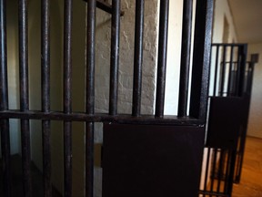 An open jail cell door. Postmedia Network file
