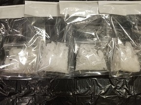 On Thursday, at just before 2 a.m., Selkirk RCMP initiated a traffic stop outside a residence in West St. Paul. Upon further investigation, officers searched the vehicle, and seized almost one kilogram of crystal methamphetamine.