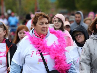 Pink was definitely in play during the 28th annual Run for the Cure event for the Canadian Cancer Society in Winnipeg on Sun., Oct. 6, 2019. Kevin King/Winnipeg Sun/Postmedia Network
