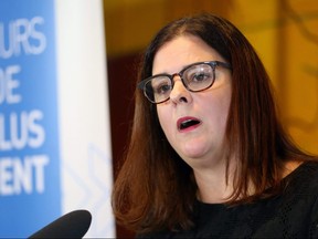 Families Minister Heather Stefanson said she’s pleased that poverty rates have fallen but believes much more progress is needed.