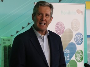 Premier Brian Pallister reiterated the importance of working with provincial partners and Ottawa during a scrum on Tuesday.