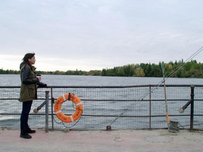 Freedom Road, a docuseries from Angelina McLeod of Shoal Lake 40, seen here on the community barge, has its world premiere at the Winnipeg Art Gallery on Nov. 5 as part of the Gimme Some Truth documentary festival.