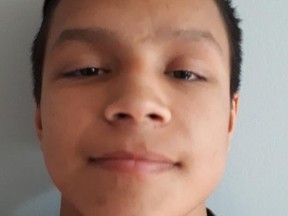 On Oct. 3, RCMP received a report of a missing person. Devon Scott, 15, was last seen on Sept. 19, on College Avenue in Winnipeg.