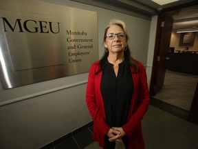 MGEU president Michelle Gawronsky