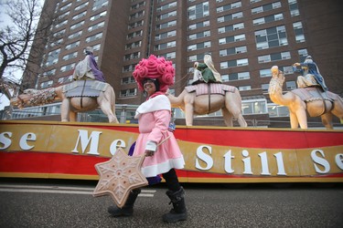 The annual Santa Claus Parade took place in Winnipeg, today. Saturday, November 16/2019 Winnipeg Sun/Chris Procaylo/stf