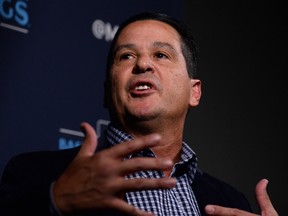 Toronto Blue Jays manager Charlie Montoyo speaks to the media during the MLB Winter Meetings at Manchester Grand Hyatt. (USA TODAY SPORTS)