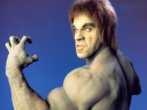 Bodybuilder Lou Ferrigno, who played television’s The Incredible Hulk will be in Winnipeg for Comiccon. HANDOUT PHOTO