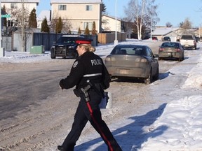 Patrol officers were attempting to stop a vehicle near 35 Street and 147A Avenue just before 12:30 a.m. Wednesday. An officer involved shooting followed but the suspect vehicle took off. Police were canvassing residents in the area Wednesday afternoon.