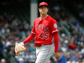 Angels pitcher Tyler Skaggs was found dead in July, and whose autopsy showed oxycodone, fentanyl and alcohol in his system.