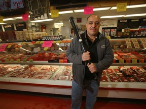 Munther Zeid , President of FoodFare grocery stores, in Winnipeg. Zeid is less likely than other retailers to let thieves simply walk out with his product. Chris Procaylo/Winnipeg Sun
