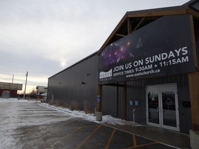 Oasis Church on Elmhurst Road in Winnipeg is pictured on Sun., Dec. 22, 2019. A suspicious package found there was deemed to not be dangerous by police. Kevin King/Winnipeg Sun/Postmedia Network