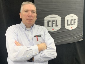 CFL director of global scouting Greg Quick will spend the next two months travelling the world in search of talent.  Ted Wyman/Winnipeg Sun