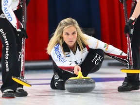 Jennifer Jones is no fan of the new format for the provincial women’s curling championship. (GAVIN JONES/POSTMEDIA NETWORK)