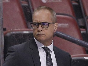 Winnipeg Jets head coach Paul Maurice. (MICHAEL REAVES/Getty Images files)