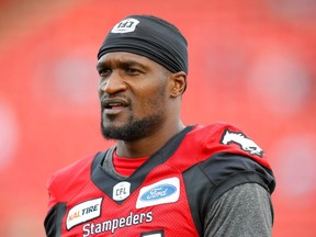 Defensive back Tre Roberson was released from his contract with the Calgary Stampeders to attempt to join an NFL team. (AL CHAREST/Postmedia Network files)